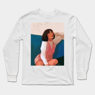 Colorblock Girl Long Sleeve T-Shirt